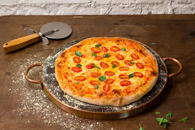 Glutenvrije pizza margherita